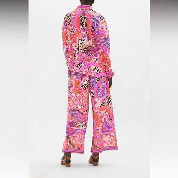 NWT Camilla Wing Collar Blouse Viola Vintage - Picture 8 of 13